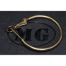 沐錦飾品材料DIY 1.5*25MM銅耳圈針 @20入, (無鎳金)20入/瓶, 1個