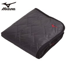 MIZUNO 미즈노 야구 다용도 무릎 양털 담요 FROM JAPAN 12JY7X10, 1개, 블랙