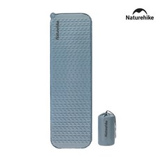 네이처하이크 UL 자충매트 3.5 싱글 차박 에어 백패킹 스퀘어 L 3.5cm 블루, 네이처하이크 UL 자충매트 3.5 싱글 차박 에어 백패
