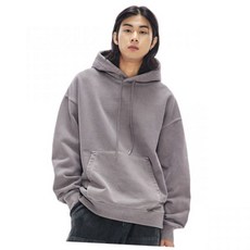 브랜드정품 소버먼트 SOVERMENT 980G 피그먼트 컷 후드-로즈 그레이- 235978