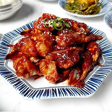 여수 양념 게장 순살 돌게장 꽃게장 맛집 택배 게무침 2.5kg, 1개