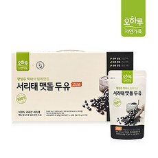 PicknGO 오하루 서리태 맷돌 두유 PG0036, 180ml, 40개