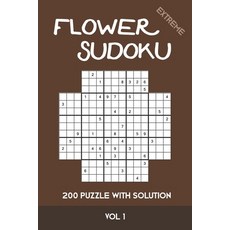 Flower Sudoku extreme 200 Puzzle with solution Vol 1: Variation of Sudoku which is very similar to ... Paperback, Independently Published, English, 9798559716725