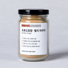프롬벳 초록입홍합 멸치 파우더 반려동물 건조사료, 해산물, 1개, 70g