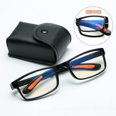 40대 50대 60대 가볍고 편안하며 접이식 안경 PC-915, 1개, 노안 E-301