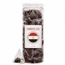 내다람쥐 대용량 히비스커스 차 100티백 허브티, 1g, 1개, 100개입