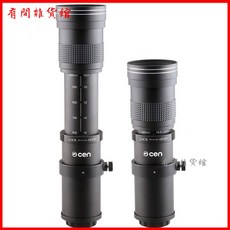 變色龍420-800mm超長焦鏡頭 遠攝單反微單大炮 拍月拍鳥望遠鏡 鏡頭 相機鏡頭 單反鏡頭 拍照鏡頭, 官方標配,M4/3 奧林巴斯 鬆下