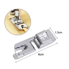 호환 싱거 브라더 가정용 DIY 의류 재봉틀용 좁은 롤드 헴 프레서 풋 세트 3MM/4MM/6MM, 03 3pcs, 04 3mm