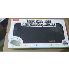 tomtoc FancyCase-G05 Slim Case for Switch 2 12張遊戲卡匣收納, 1個, Tomtoc黑色