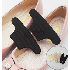 프레소 하이힐 뒷꿈치 패드 깔창, 블랙