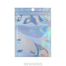 LQ 홀로그램 지퍼백 10x15cm 미니파우치