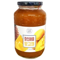 초록원 파인애플 망고잼 1kg 2개, 1개