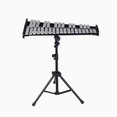 칼림바 마림바 37음 타악기 교구 교회 성당 32음, 32음 피아노 블랙 스탠드+악보+가방+망치