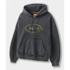 브랜드정품 디미트리 블랙 VLAD 컷오프 아플리케 후드 티셔츠_카모&피그먼트 차콜 345604