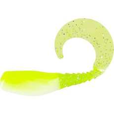 Big Bite Baits 5.1cm(2인치) 컬리 테일 크래피 MINNR/레몬 머랭 (10팩), Big Bite Baits 5.1cm(2인치) 컬리 테