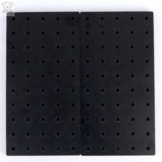 리치점빵 미니 페그보 타공판 2P 타공게시판 타공판보드, 흰색