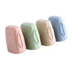 보호 휴대용 다색 칫솔캡 뚜껑, 1세트, 4색