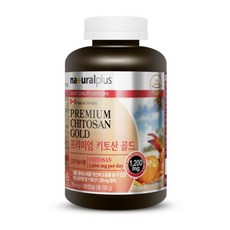 내츄럴플러스 프리미엄 키토산 골드 750mg x 180캡슐 콜레스테롤 다이어트, 1개, 180정