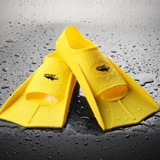 스퍼트 숏핀 훈련용오리발-YEL, 43-44(신발270~275mm)