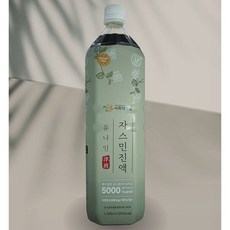 국내백화점 자연미가 어린이음료 해썹U9 자스민차진액 1.5리터x1병 / 슈가프리 손님접대용 대용량 음료수 베이스 오가닉 간식, 1개, 1.5L