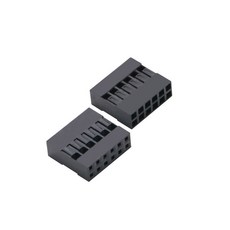 듀폰 플라스틱 쉘 2 더블 DS-VX 1/2*2/3/4/5/6/7/8/1 싱글 54MM 로우 커넥터, 20PCS 2x6PIN
