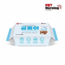 펫모닝 비데티슈 궁둥이 30매 강아지 기타 미용/목욕용품, 6개