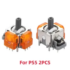 TMR 홀 효과 조이스틱 3D 아날로그 센서 PS5/PS4/Xbox 시리즈 X/S/스위치 프로 컨트롤러 수리 부품, 04 PS5 TMR 2PCS