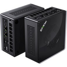 GMKtec PC AMD Ryzen7 8845HS 64GB(32GB2)+1TB Windows11 Pro Mini pc 5.1GHz PC DDR5 PCIe 4.0 M.2 2280, 32GB
