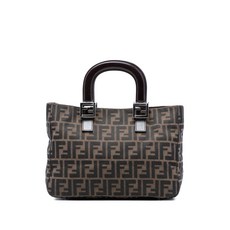 펜디 중고 20th 센추리 스몰 주카 캔버스 트윈스 토트 백