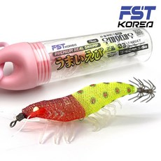 FST 25년 우마이 리얼 새우에기 60mm 전체uv+야광 애기 축광 실리콘 다리 완벽수평 침강 쉬림프 에기 갑오징어 쭈꾸미 한치에기, 1개, 5g, 03번 표적땡땡이