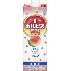 화이트 피치 음료, 8개, 1L