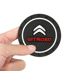 시트로엥 C2 DS3 Xsara Berlingo용 차량 미끄럼 방지 실리콘 패드 물컵 홀더 음료 코스터 액세서리, 01 1Pcs-Citroen
