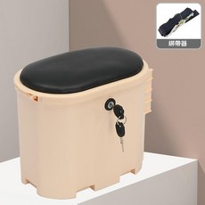 HYPZH 電動車兒童座椅, 506米黃單座綁帶器