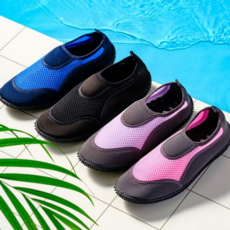 성인 아쿠아 슈즈 남여공용 워터 물놀이 메쉬 아쿠아 슈즈 해변 여름 여성