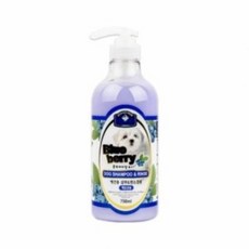 벨버드 블루베리 반려견 샴푸 & 린스 겸용, 750ml, 1개입, 1개
