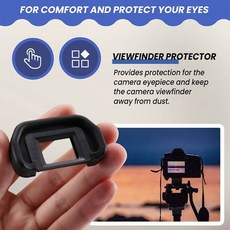 호환 카메라 접안렌즈 아이컵 교체 뷰 파인더 보호대 캐논 Eos 80D 70D 60D 77D 50D 마크 Ii Ii용 18mm E, 한개옵션0, 1개