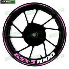 오토바이 전면 후면 휠 스티커 수정 반사, 18. GSX-S1000-18, 1개
