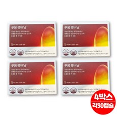 푸웅 푸응 푸잉 펫 팻 버닝 CLA 공액 리놀레산 리놀렌산 홍화씨 홍아씨 기름 오일 유 홍화유 30대 40대 50대 60대 중년 남성 여성 과체중 다이어트, 30정, 4개