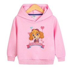 汪汪隊卡通女童連帽衛衣秋季新款兒童純棉帶帽外套女孩秋冬裝上衣 VHH8