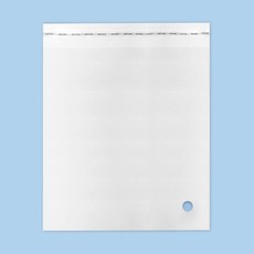 32절 사이즈 비닐봉투 PP폴리백 15x20+4 PP(펀칭) 투명 0.045 200장