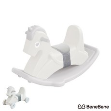 BeneBene 아동용 5 in 1 멜로디 흔들말 유니콘, 아이보리, 1개