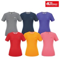 레드페이스 여성 시그마 쿨 라운드 하프 우먼 티셔츠 REWFTSM20650