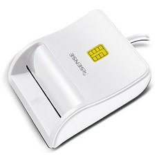 逸盛科技 Esense CR5 報稅 ATM 智慧晶片讀卡機 金融卡 網路ATM 自然人憑證, 白色, 1個