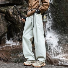 工裝三合一可脫卸抓絨內膽衝鋒褲 男女同款運動戶外三防工裝長褲 男休閒褲 保暖加絨長褲