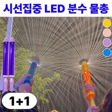 더유블 시선집중 LED 분수 물총 여름 장난감, 퍼플, 1개