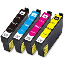 훼이머스잉크 엡손 T364 호환잉크 세트구매할인 T3641-4 XP245 T364100 T34200, 검정(T3641), 1개