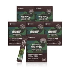 에버비키니 가르시니아 다이어트커피 빠질라카노 헤이즐넛향 28포, 92.4g, 6개