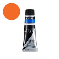 제이오스토어 아크릴물감 50mL 페르마오렌지 컬러도료 미술재료 그림도구 수업용