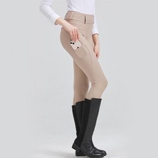 승마 바지 여성 실리콘 하이웨스트 라이딩 팬츠 여름 통기성 승마복