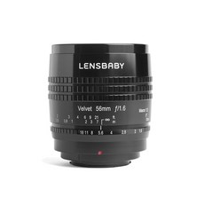 렌즈베이비 VELVET 56 F1.6 수동렌즈 국내수입 정품 마운트 옵션선택, SONY E